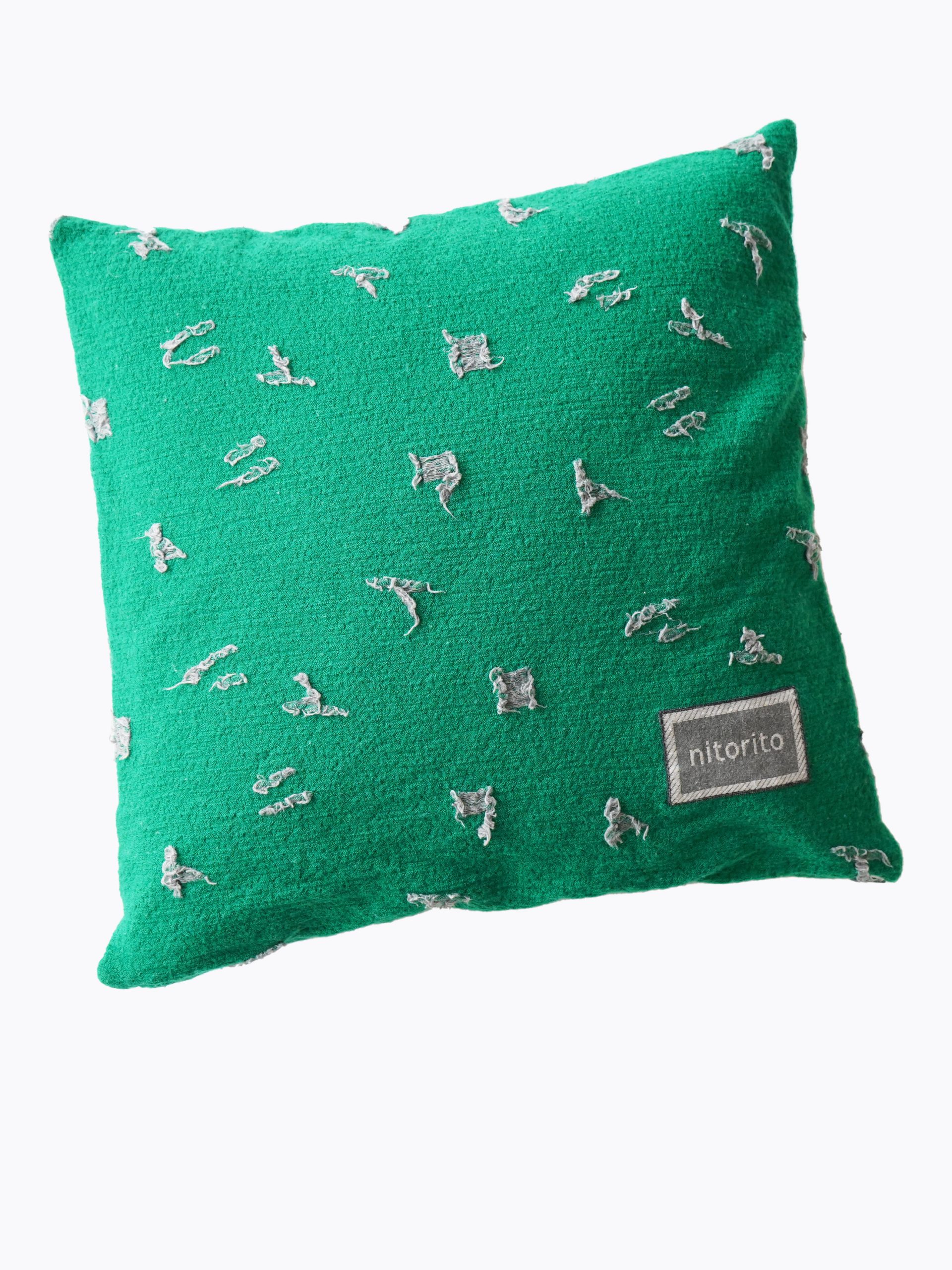 Cushion Cover (harigane_green)