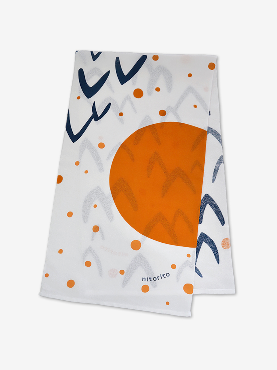 【mountain&moon_orange】ファームマフラー