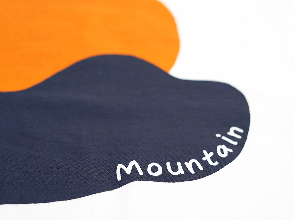 【mountain&moon】Men’s T-shirt